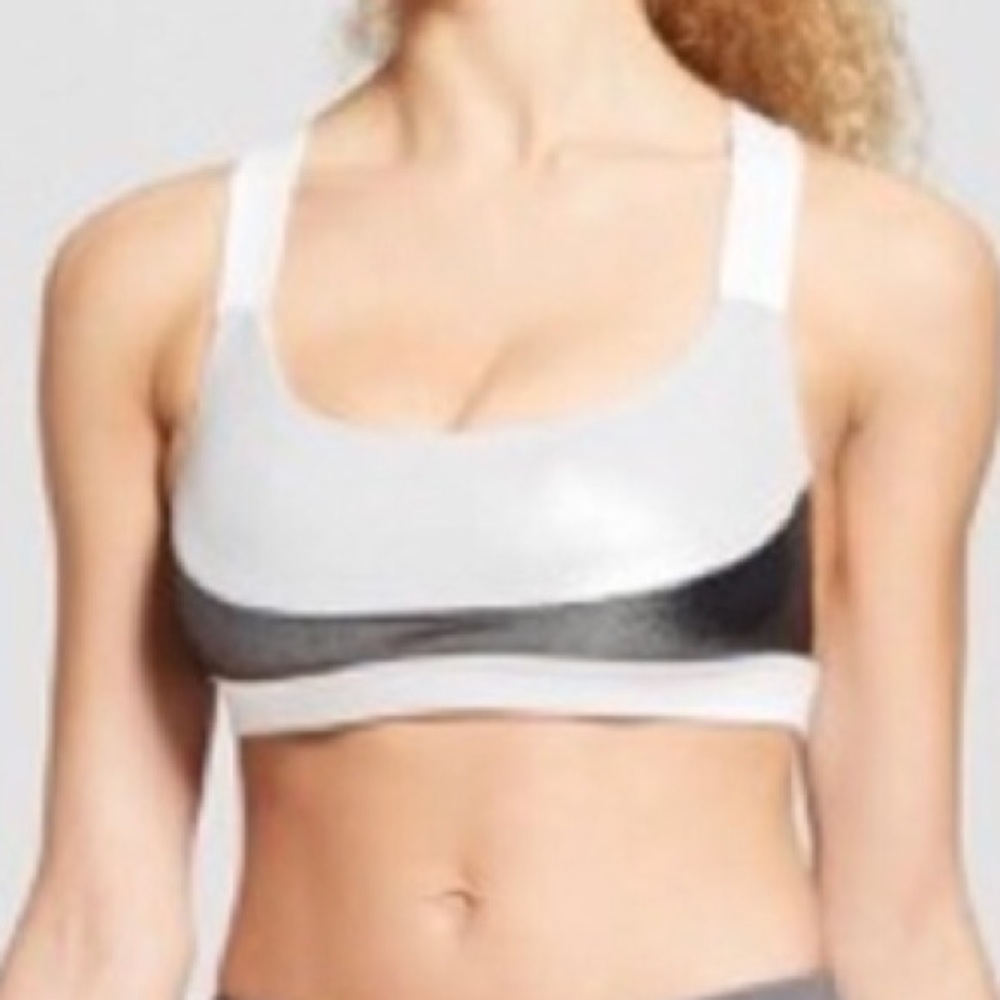 JoyLab | Sports Bra | Mixed Metals | NWT